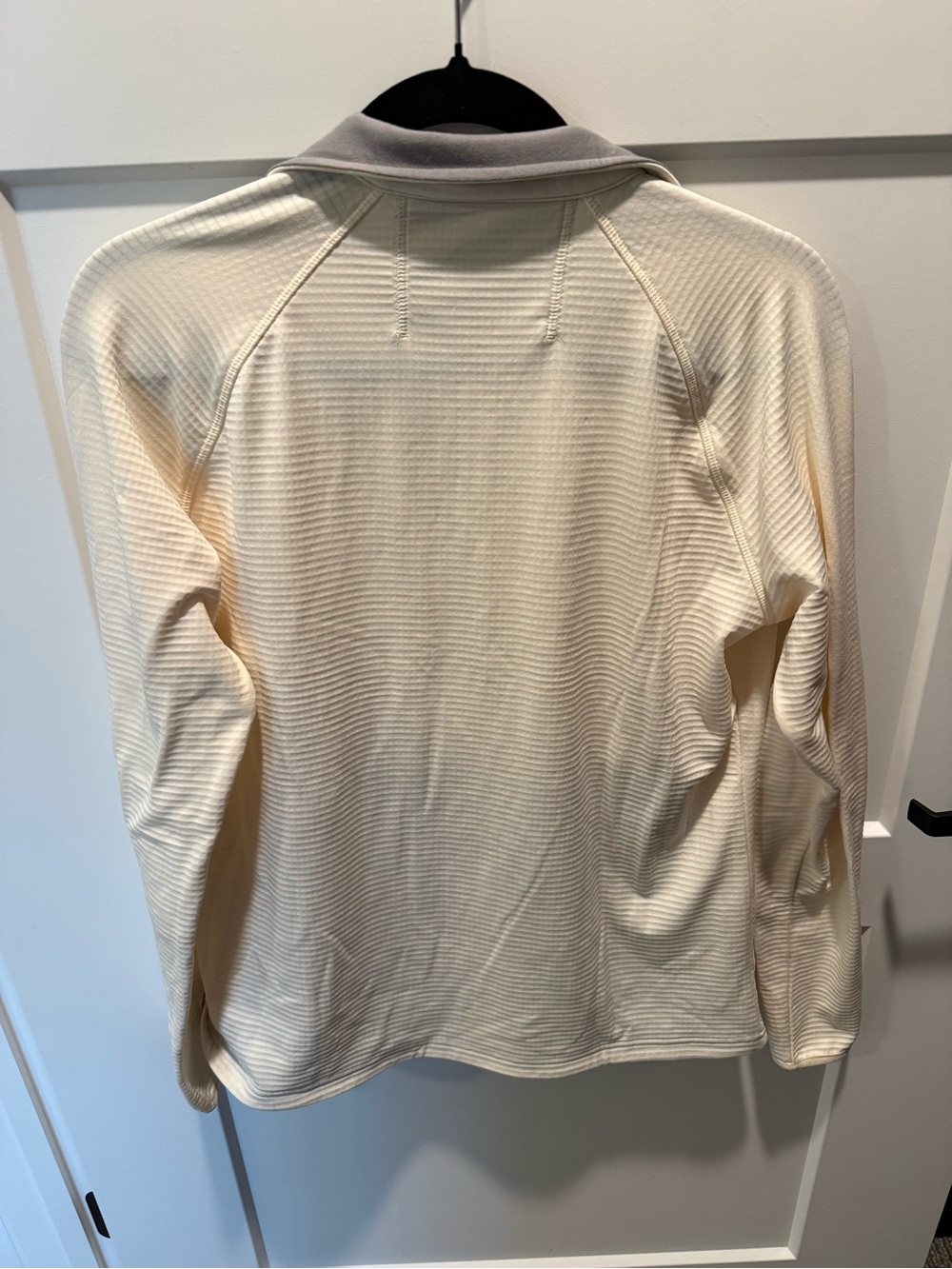 5.11 Tactical Women’s Full Zip Grid Fleece Jacket White Gray Size M - Picture 4 of 4